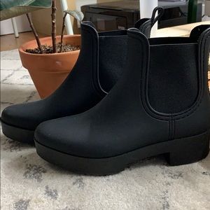 Jeffrey Campbell Waterproof Chelsea Rain Boots